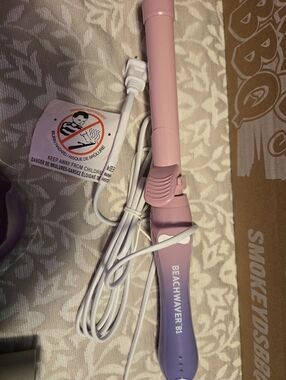 Beachwaver B1 Gradient Pink to Lavender Curling Iron